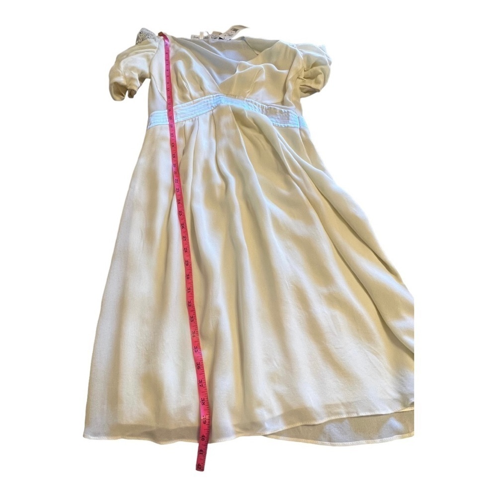 Vanessa Bruno 100% silk cream color dress EU size 40/US size 8, new with tags - Picture 10 of 13